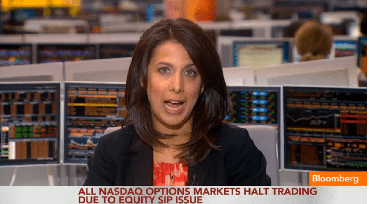Computer Glitch Halts NASDAQ Options Trading