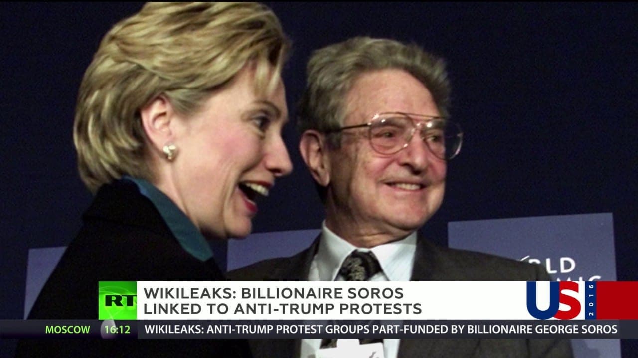 Billionaire Soros linked to anti-Trump protests - WikiLeaks