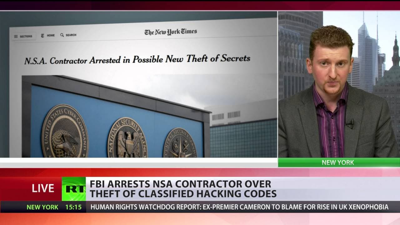 Snowden 2.0: NSA contractor arrested for stealing malware