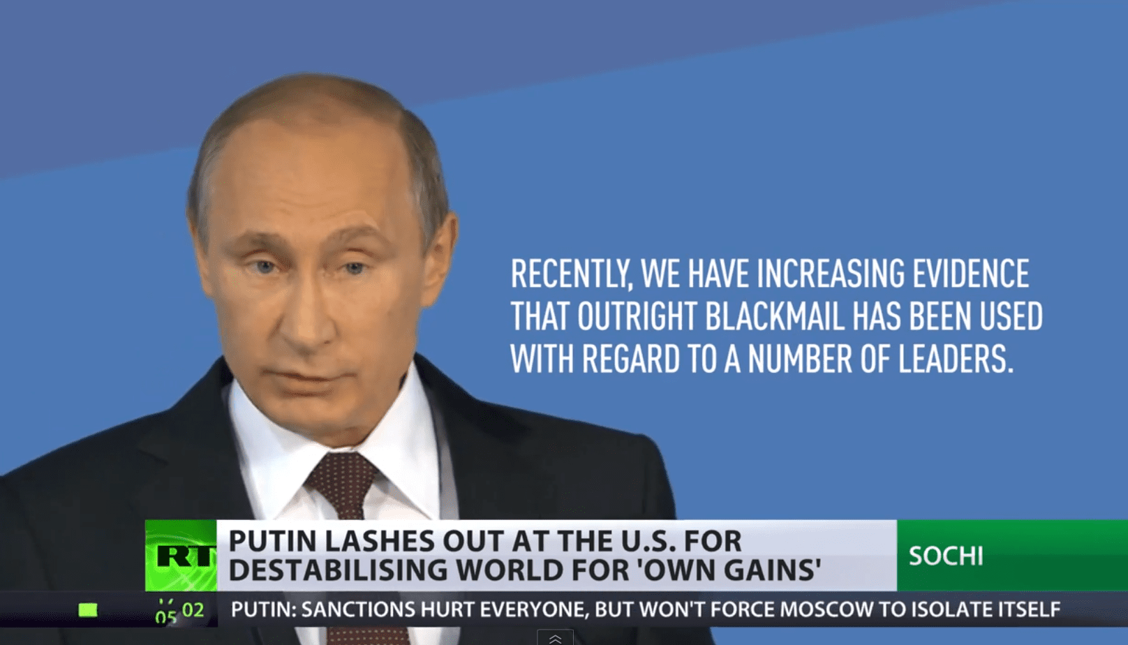 Tough Talk: Putin's key quotes from Valdai speech