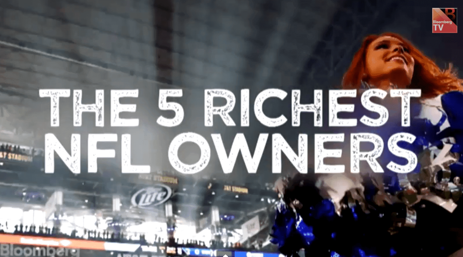 NFL'S Billionaire Owners: Bloomberg Ranks Five Richest