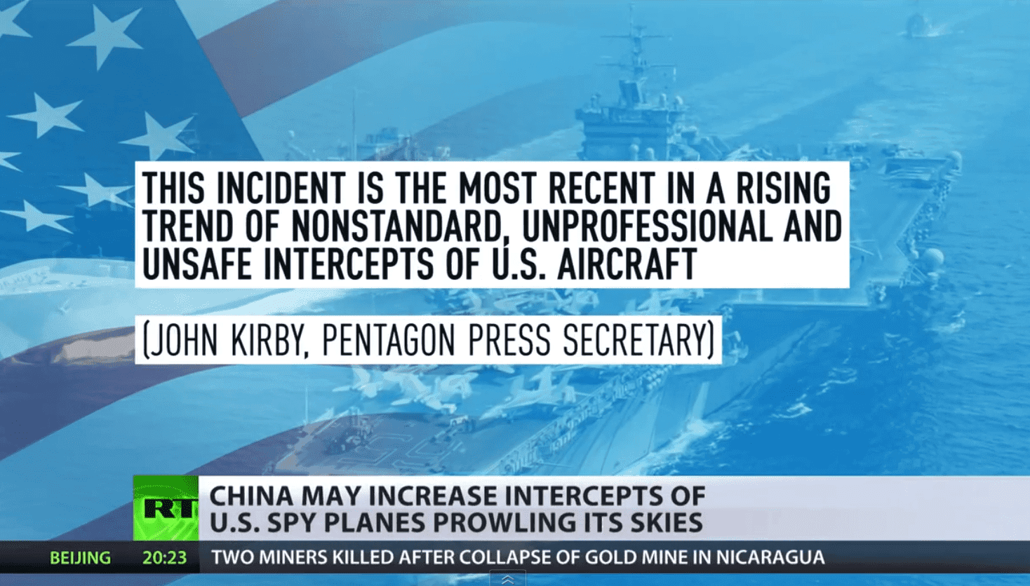If threatened, China could take serious action against US