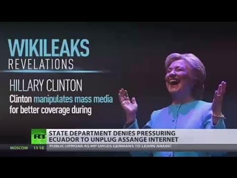 Ecuador cuts off internet for Assange over impacting US election