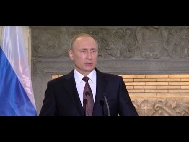 Putin: US anti-missile defence puts Europe in the crosshairs