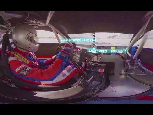 Racing in 360: High-speed Sochi F1 track drive-through in amazing 4k panoramic view