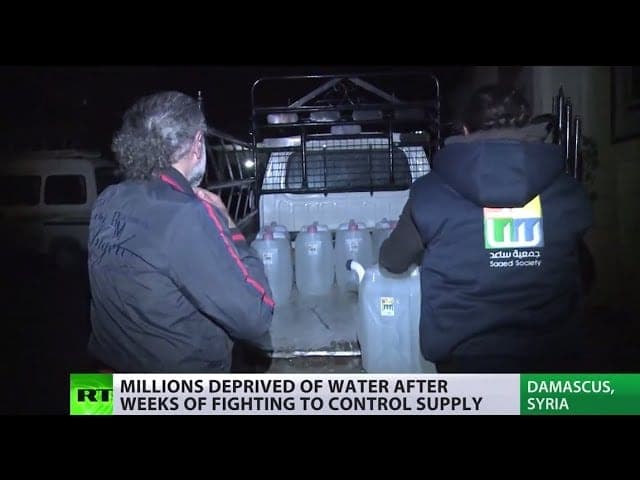Water as weapon of war: Weeks of fighting to control supply in Damascus