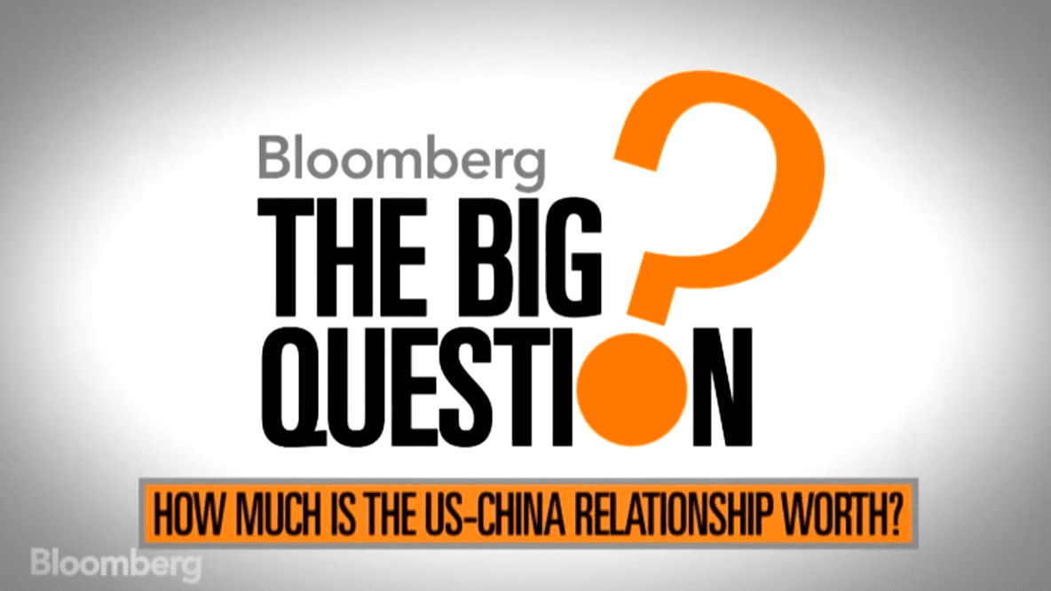 How Much Is the U.S.-China Relationship Worth?