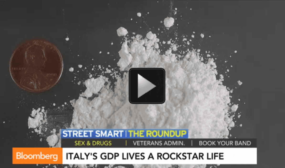 Italy's GDP Now Includes Drugs and Hookers