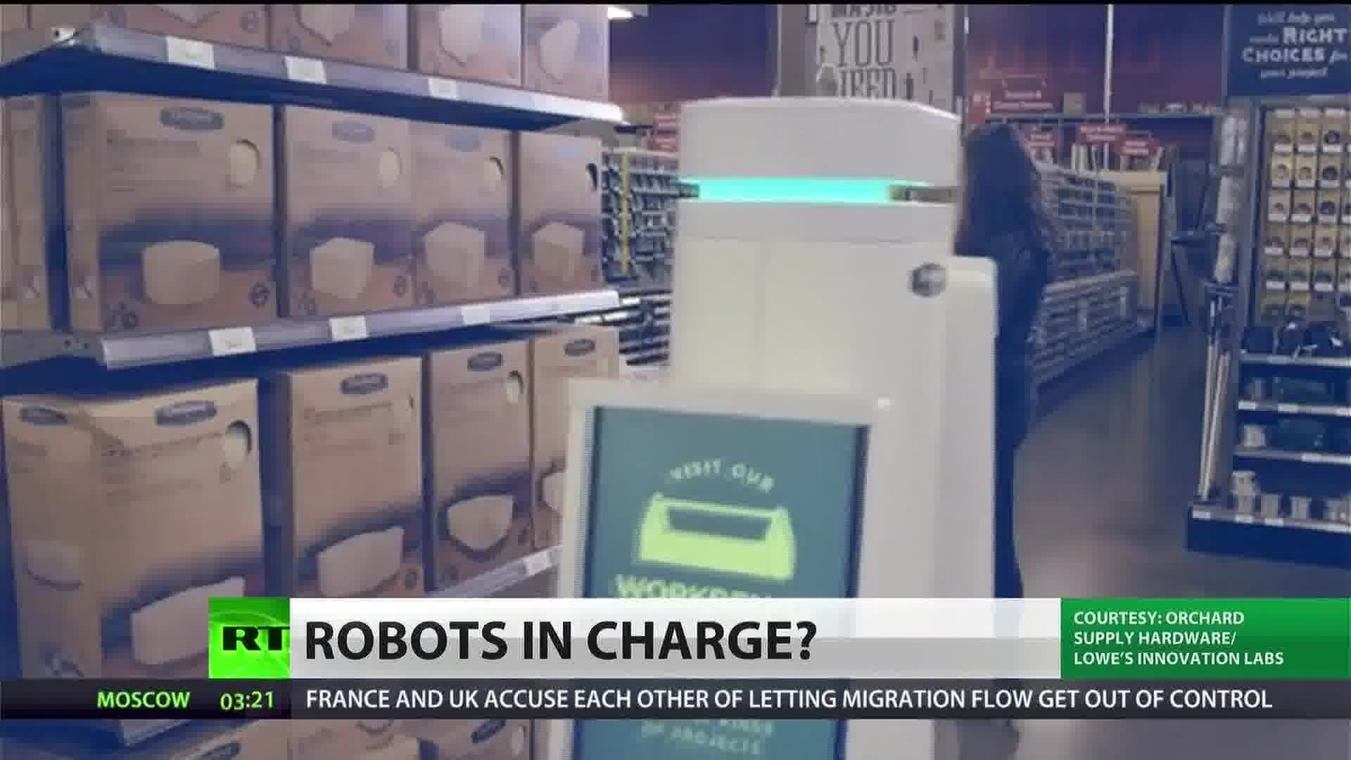 Robots replacing human workers may leave millions out of job