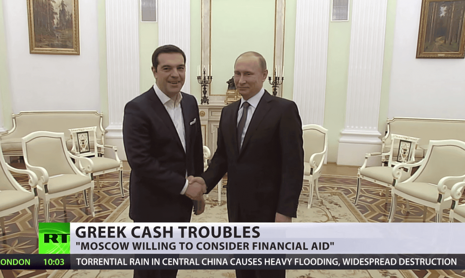 Russia, Greece sign €2bn deal on Turkish Stream gas pipeline