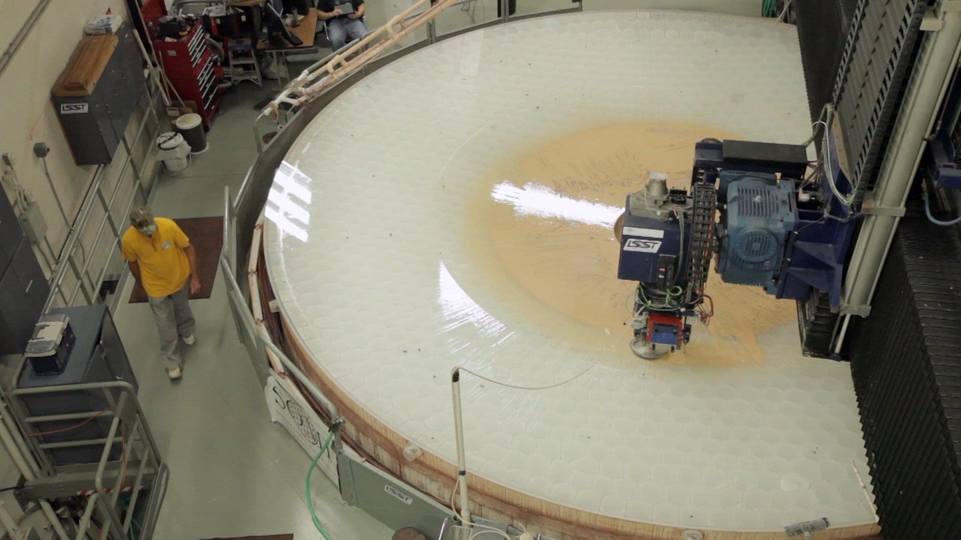 To a Billionth of a Meter: Go Inside a Telescope Mirror Factory