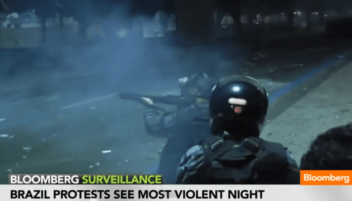 Brazil Protests' Most Violent Night Turns Deadly