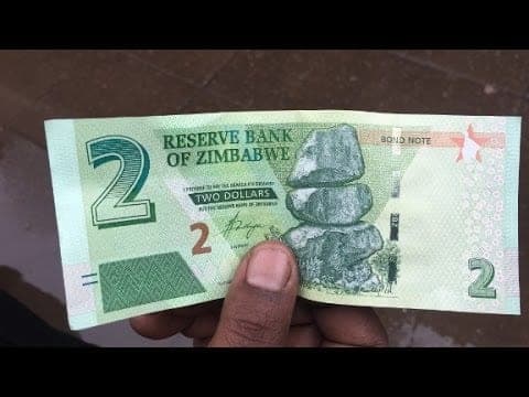 Zimbabwe is running out of cash