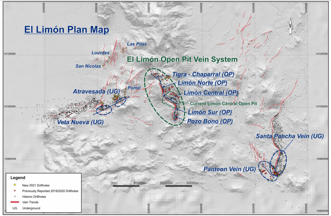 Calibre Mining Plan Map