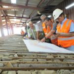 Calibre Mining team review drill targets
