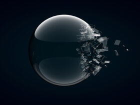 broken crystal ball