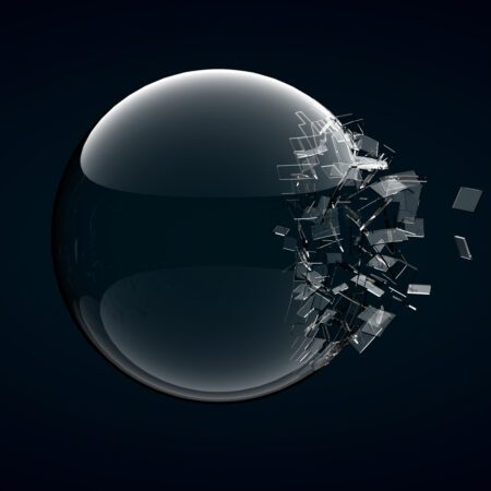 broken crystal ball