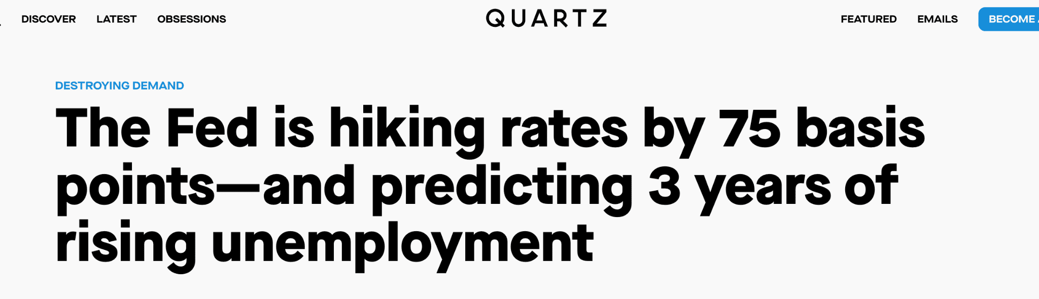 fed rate hike headline