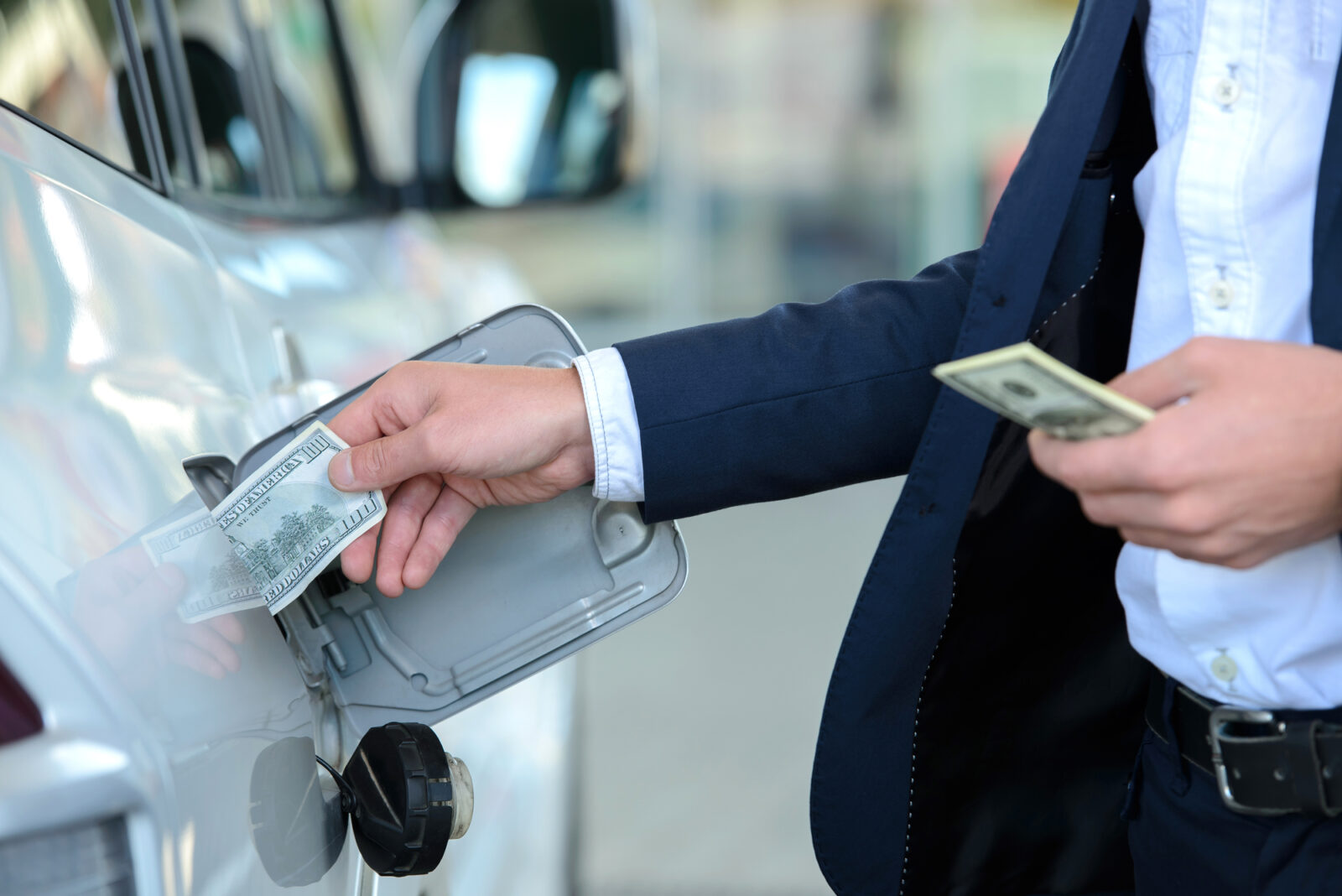 Petrol filling station