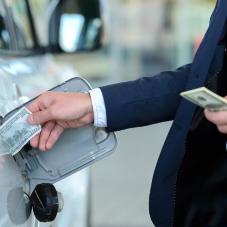 Petrol filling station