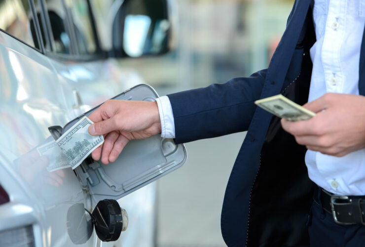 Petrol filling station