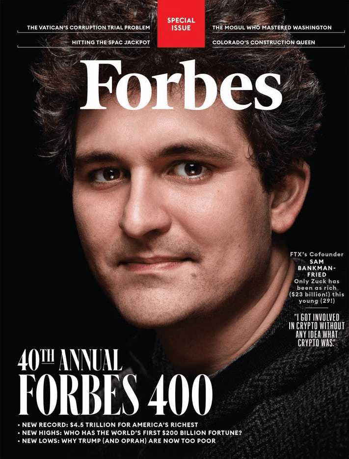 SBF Forbes Cover