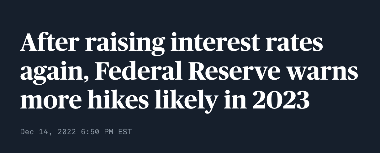 Raising rates to sell treasury debt headline