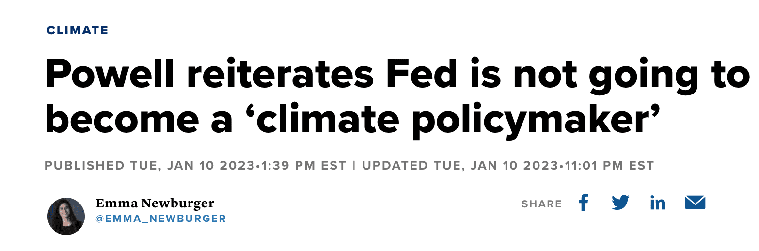 Climate policy headline