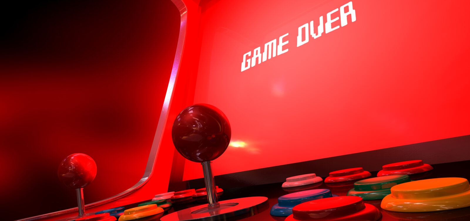 Arcade Game Game Over