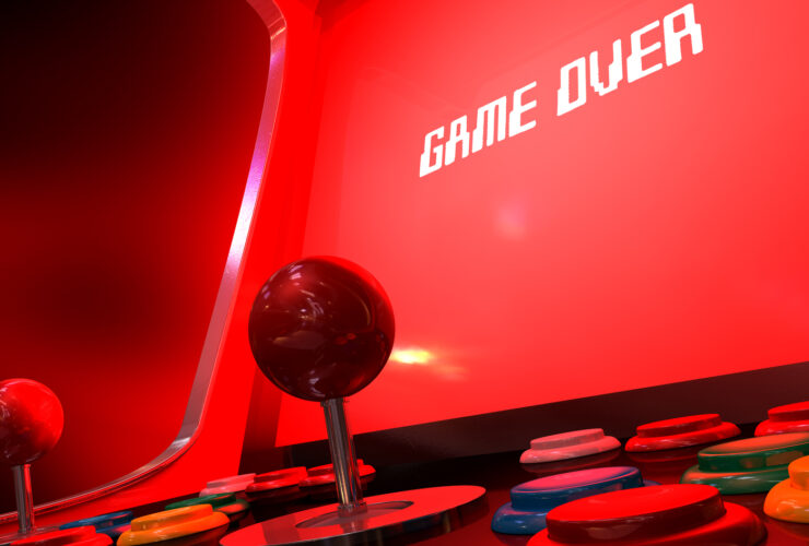 Arcade Game Game Over