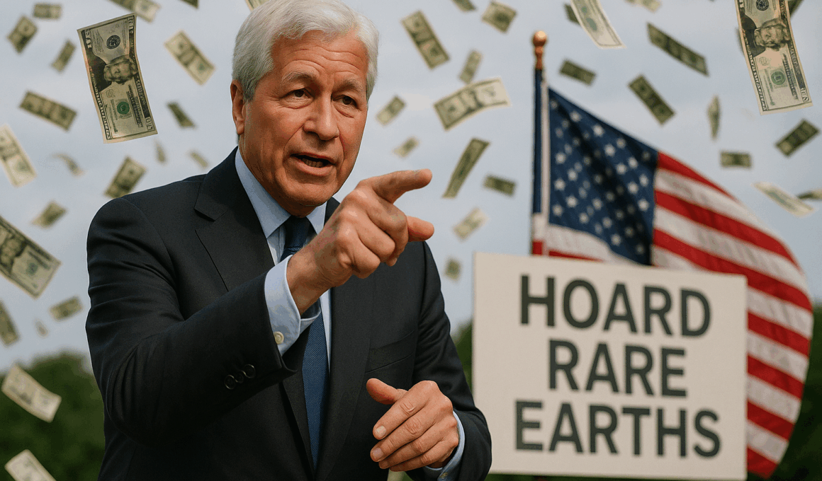 jamie dimon tells americans to hoard rare earths