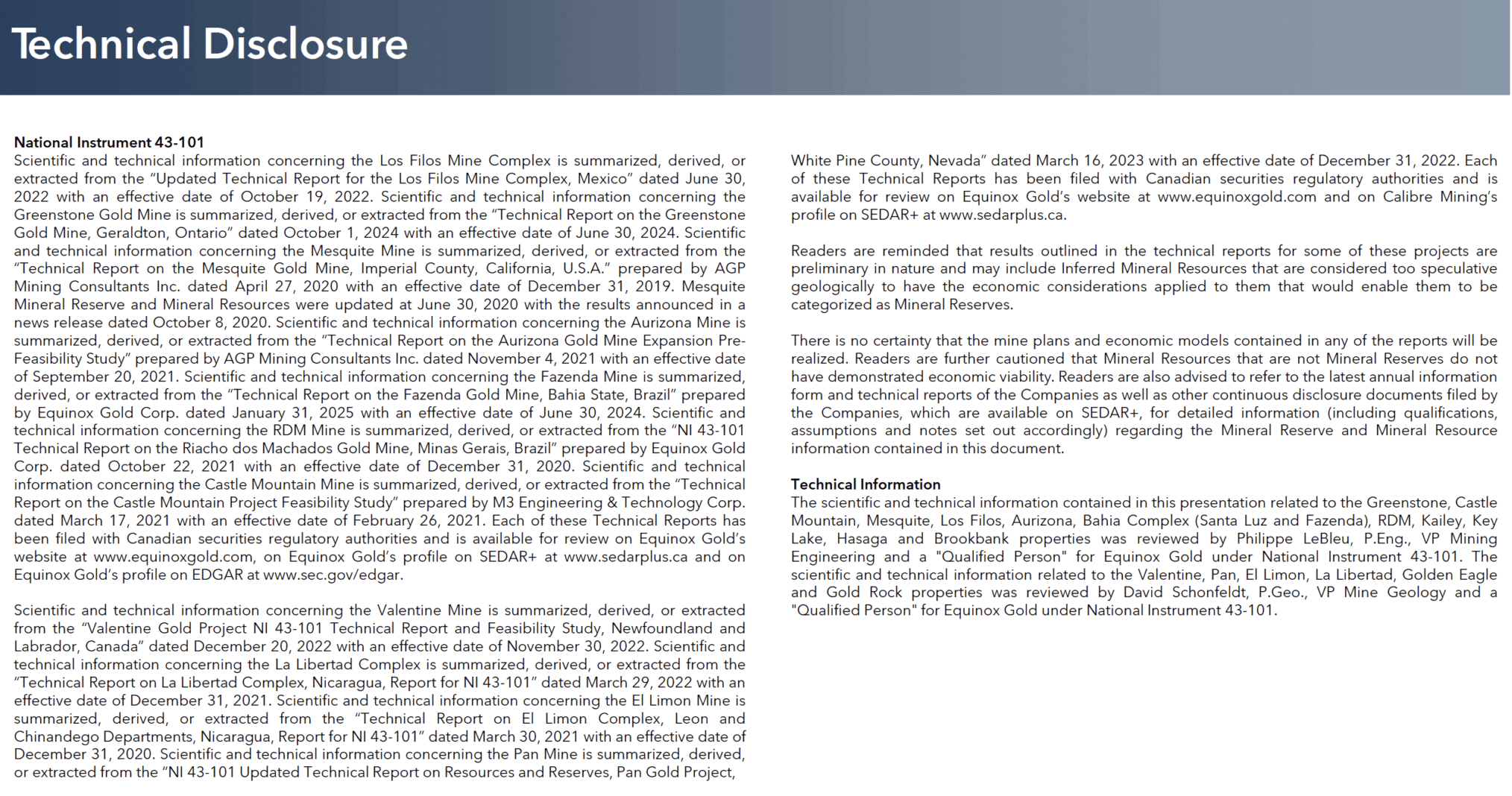 Technical Disclosure