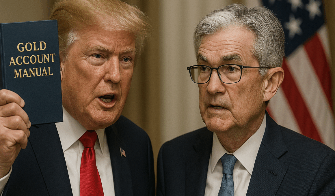 Trump and Powell Gold Revaluation