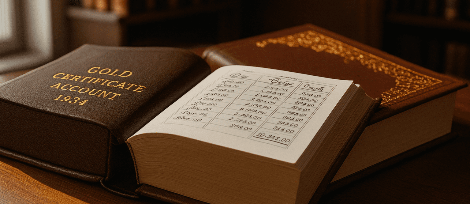 gold account ledger